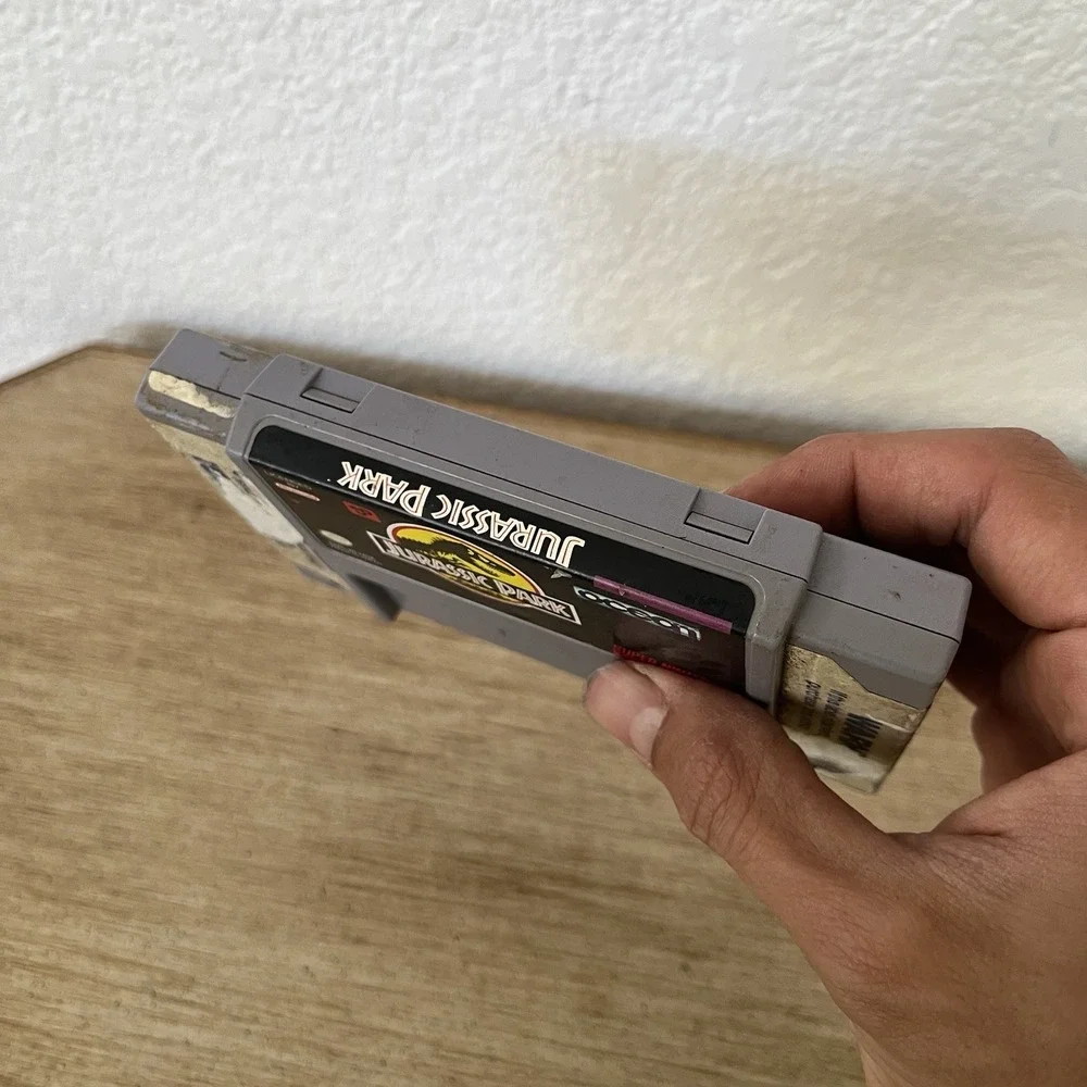 Authentic Nintendo SNES Jurassic Park SNES Working Tested Super Nintendo